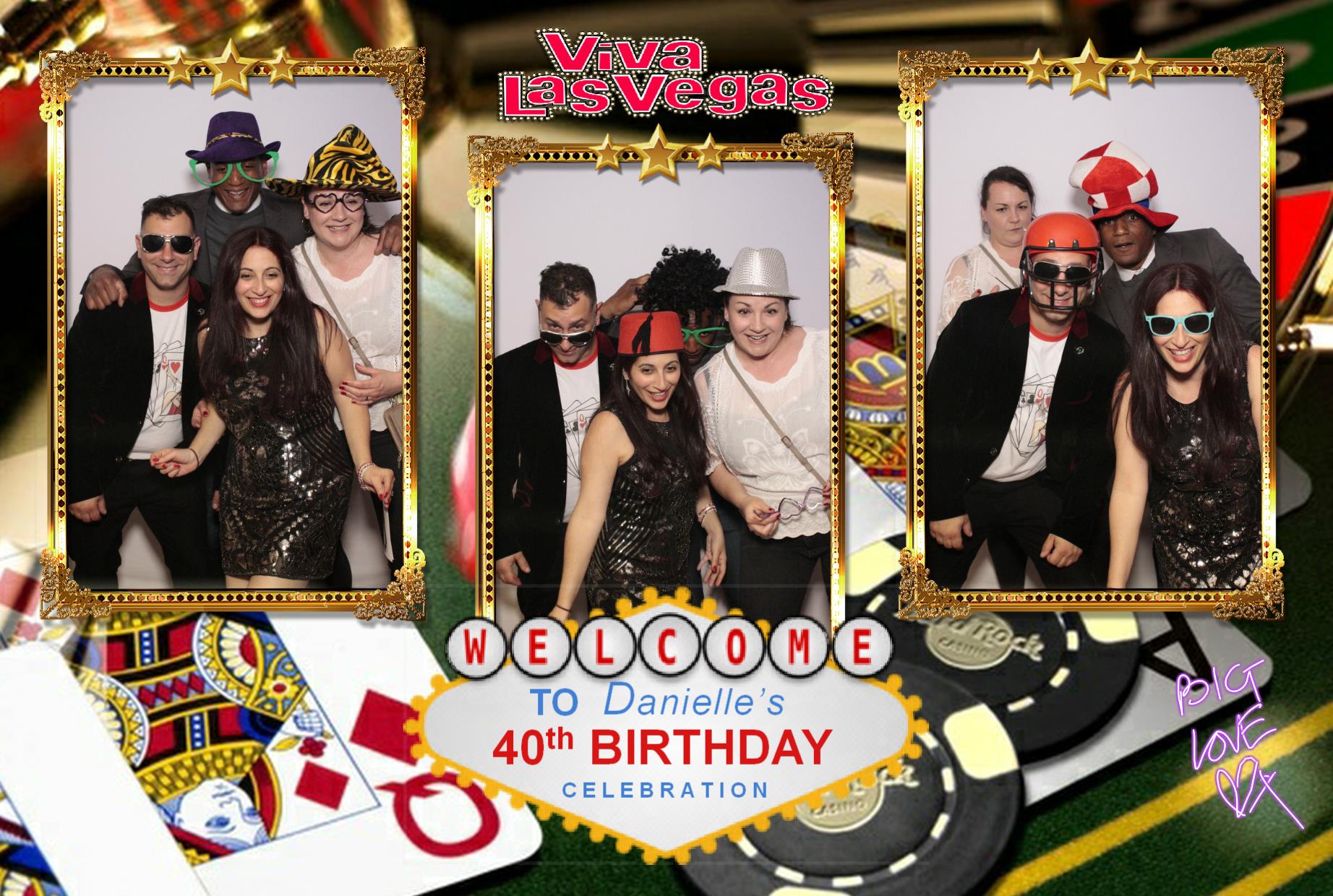 Danielle’s 40th birthday | View more photos from the event at gallery.myphotoboothexperience.co.uk/u/MyPhotoBoothExperienceLtd/Danielle’s-40th-birthday